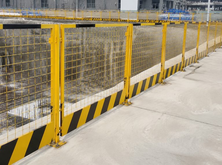 眉山黄黑基坑临边护栏